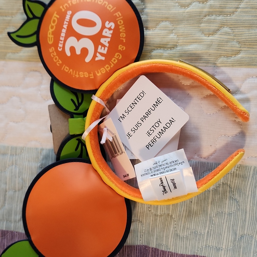 Orange Bird Disney Ears - Picture 3 of 3